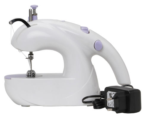 Портативная ручная мини швейная машина CBT-0205 ABS Металлический материал DC 6V/1000mA Выход